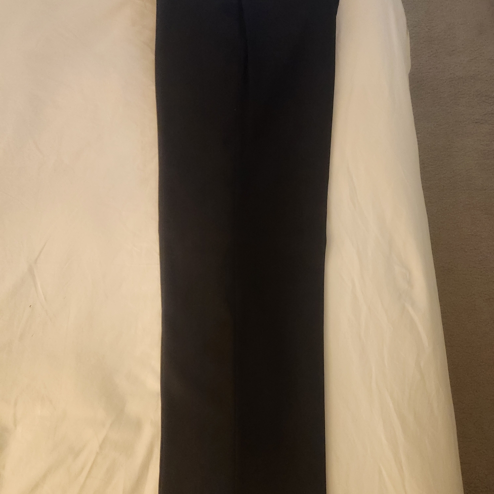 Hickey Freeman Men's Black Dress Trousers 36 W 32L